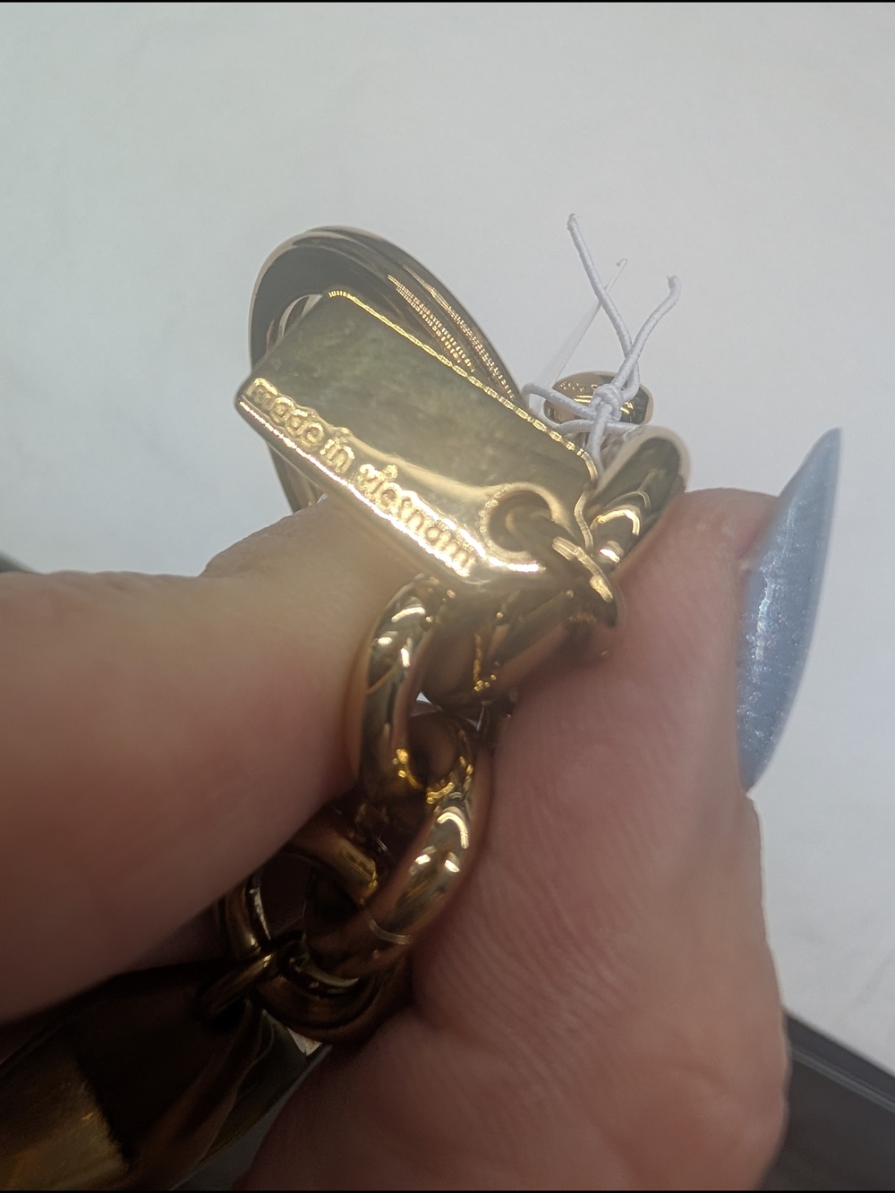 Coach Gold-Tone Star Keychain/Bag Charm - NWT - Picture 3 of 6